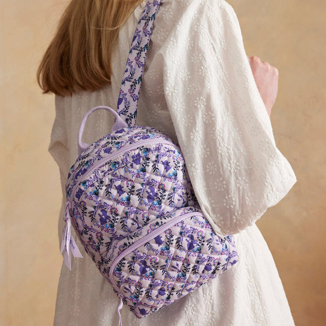 Disney Mini Backpack-Belle Floral Cameos-Image 3-Vera Bradley
