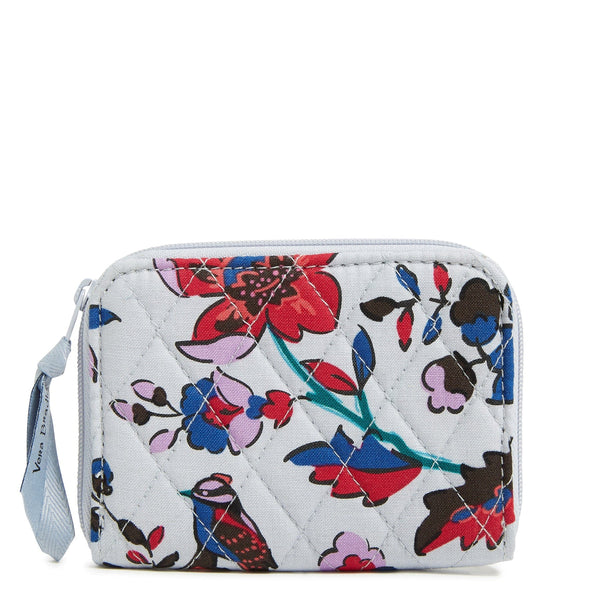 Outlet RFID Small Zip-Around Wallet Cotton Vera Bradley – Vera