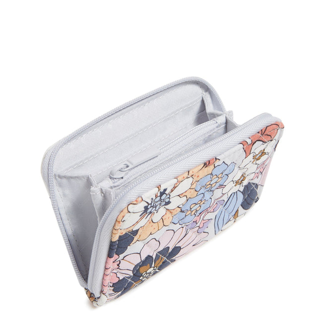 RFID Small Zip-Around Wallet-Aloha Blooms-Image 2-Vera Bradley