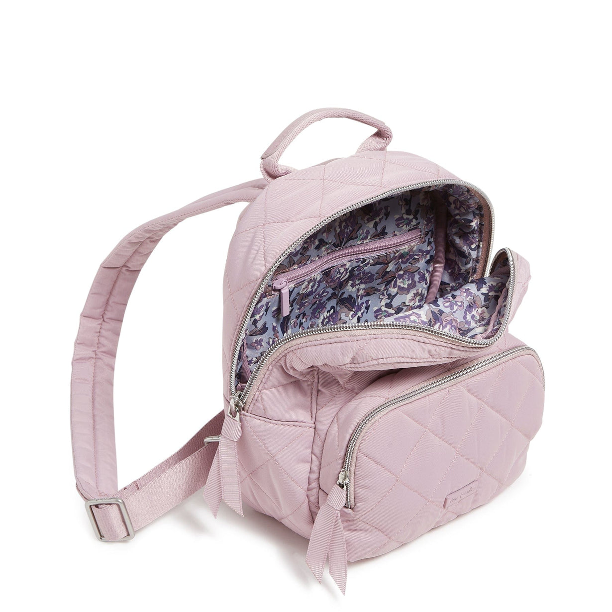 Vera Bradley Mini Backpack in Hydrangea Pink Vera Bradley Mini Backpack in Hydrangea Pink