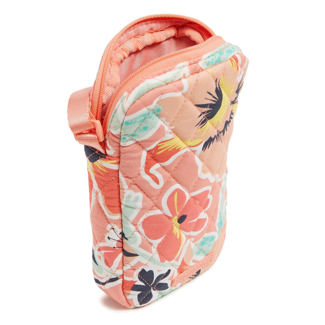 Easy RFID Crossbody-Rain Forest Lily Coral-Image 2-Vera Bradley