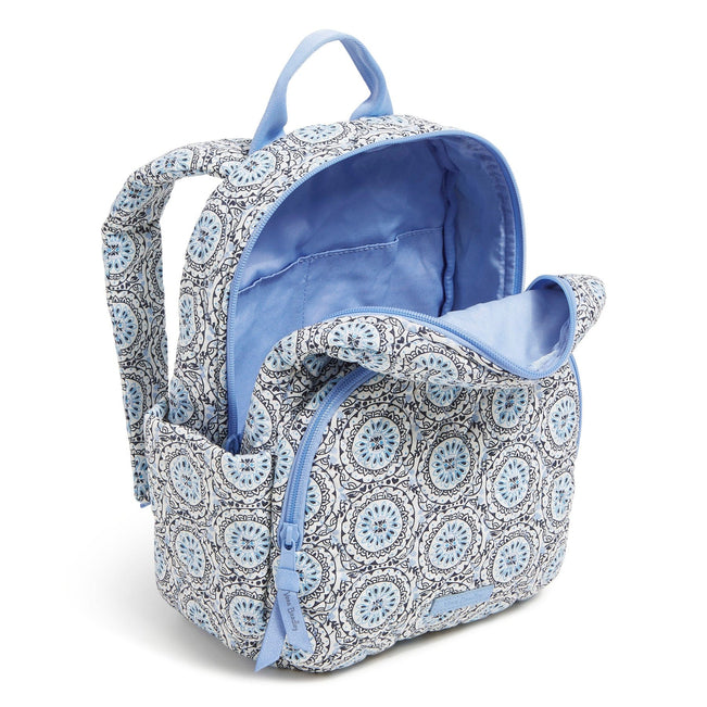 Outlet Essential Compact Backpack-Mini Sketched Medallion-Image 2-Vera Bradley