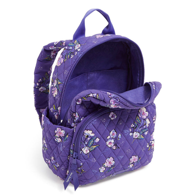 Outlet Essential Compact Backpack-Wild Roses-Image 2-Vera Bradley