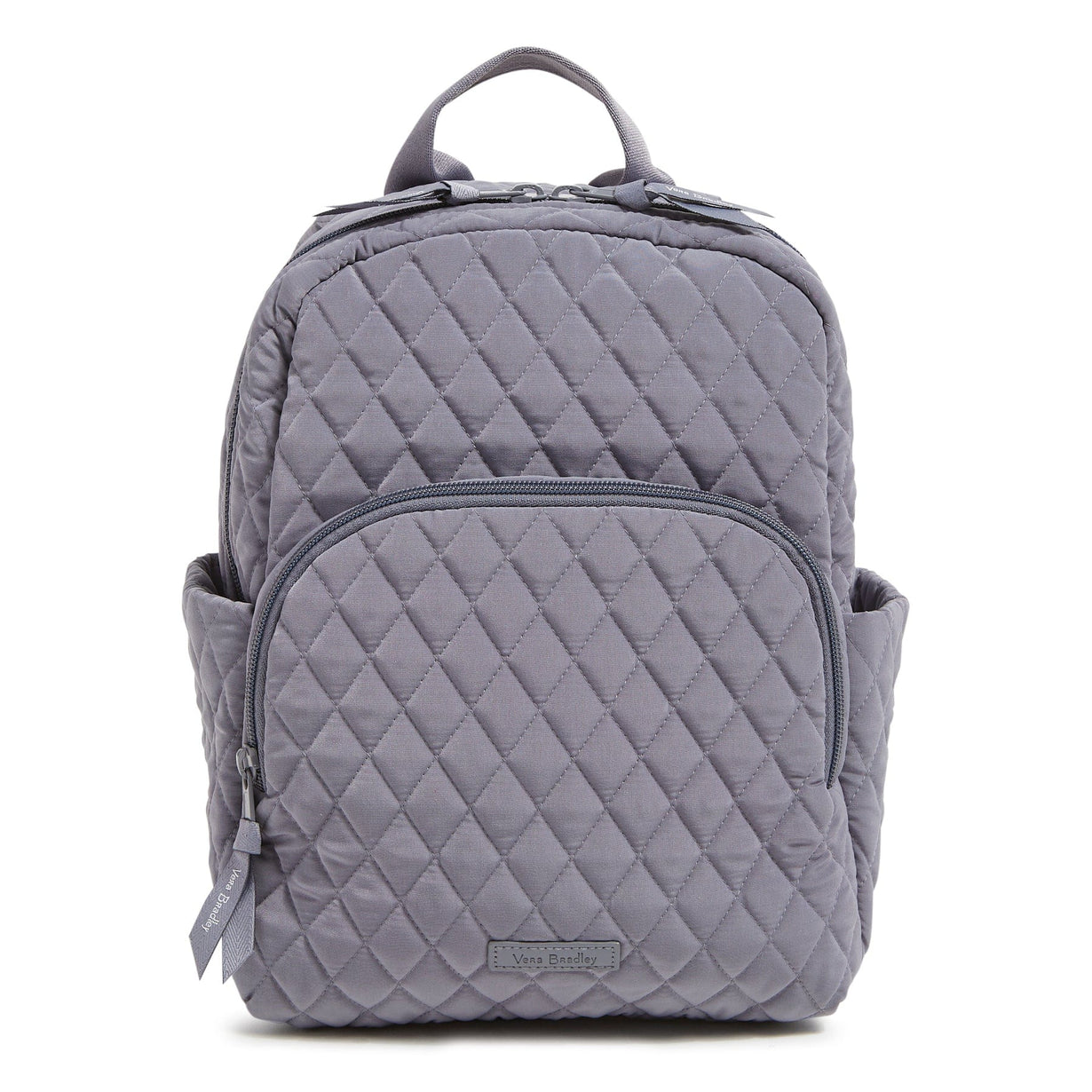 Vera Bradley Outlet |Gray Essential Compact Backpack – Vera Bradley ...