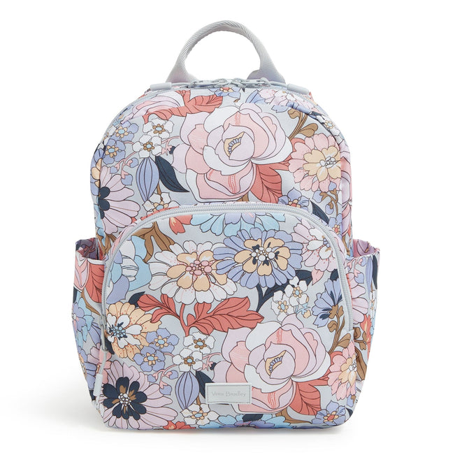 Essential Compact Backpack-Aloha Blooms-Image 1-Vera Bradley