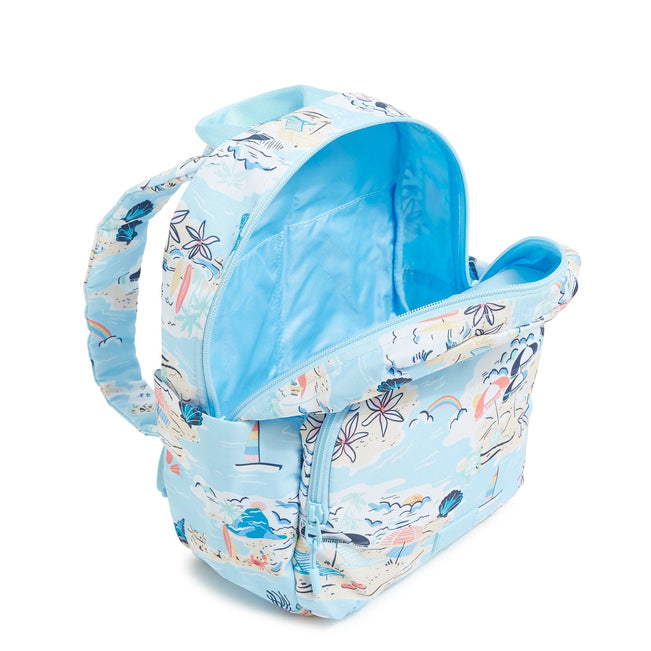 Essential Compact Backpack-Beach Treasures-Image 2-Vera Bradley