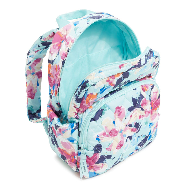Essential Compact Backpack-Floating Blossoms-Image 2-Vera Bradley