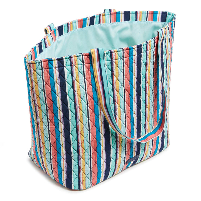 Grand Tote-Cabana Stripe-Image 2-Vera Bradley