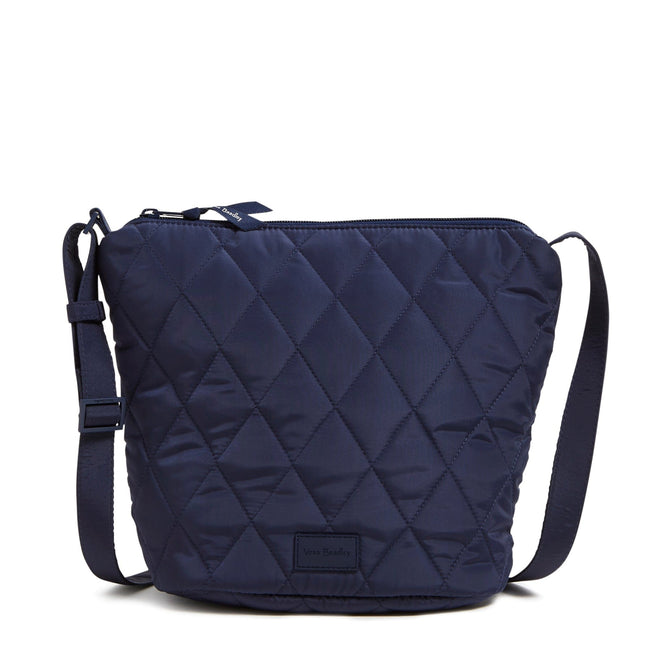 Ultralight Bucket Crossbody-Scroll Navy-Image 1-Vera Bradley