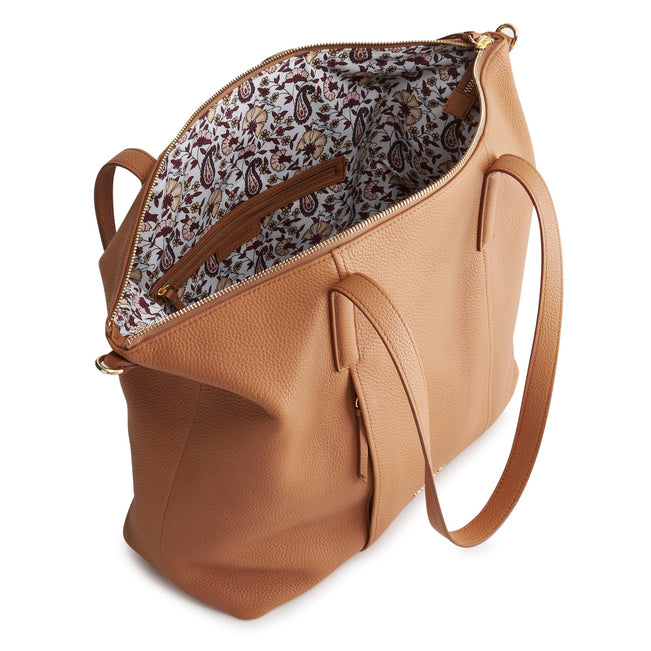 Charlie Tote Bag-Camel-Image 3-Vera Bradley