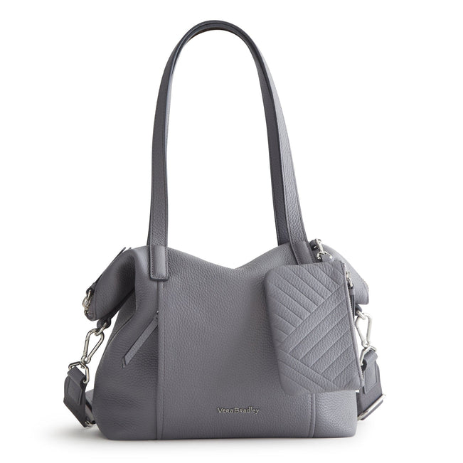 Charlie Small Shoulder Bag-Storm Cloud-Image 4-Vera Bradley