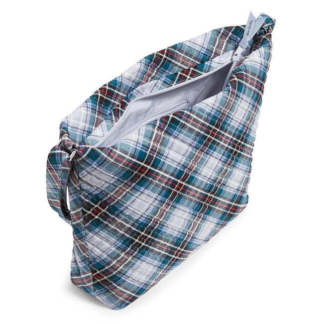 Hobo Bag-Snowy Plaid-Image 2-Vera Bradley