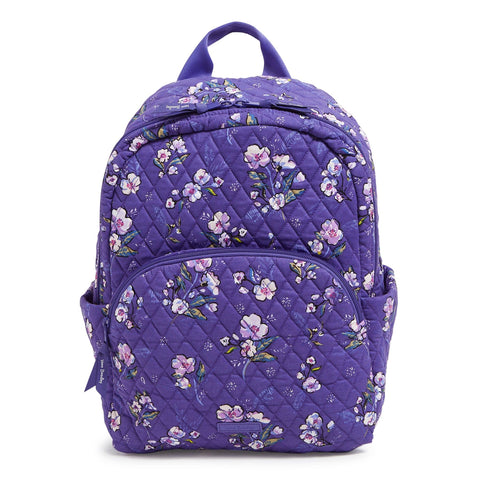 NWT ❤️ VERA BRADLEY Foxwood Meadow good Journey Laptop Backpack Purple Floral