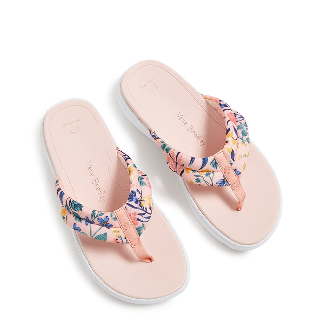 VB Cloud Sandal-Paradise Coral-Image 1-Vera Bradley