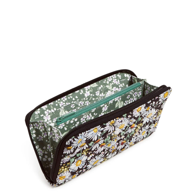 RFID Jordin Continental Wallet-Daisies White-Image 2-Vera Bradley