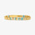 Metal and Enamel Gold Stretch Brc-Aqua-Image 1-Vera Bradley