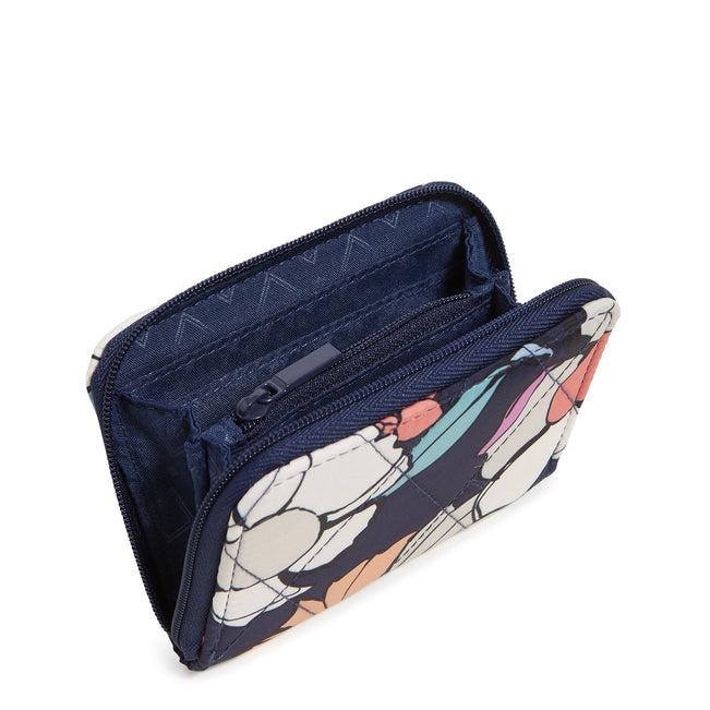 Outlet RFID Small Zip-Around Wallet-Santa Fe Sun-Image 2-Vera Bradley