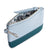 Joan Zip Pouch-Ink Teal Colorblock-Image 2-Vera Bradley
