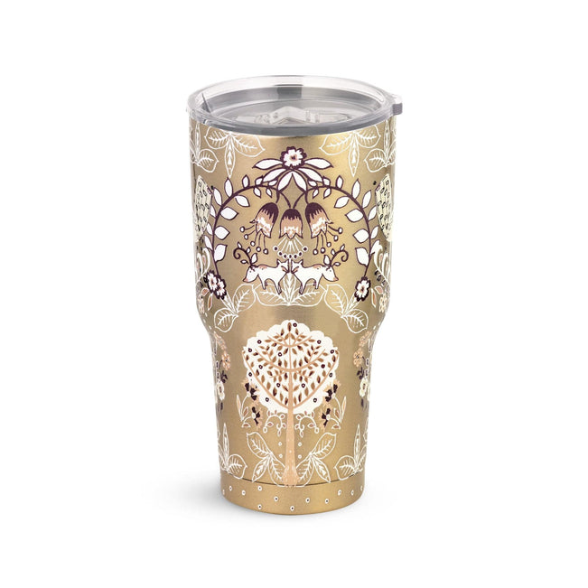 Stainless Steel Large Tumbler-Enchantment Neutral-Image 1-Vera Bradley