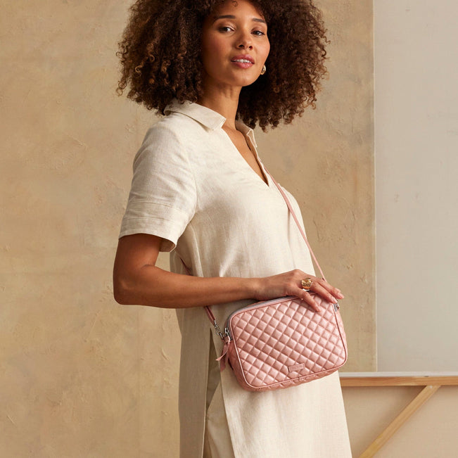Evie Crossbody Bag-Rose Quartz-Image 2-Vera Bradley