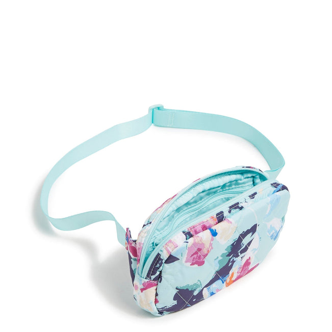 Essential Mini Belt Bag-Floating Blossoms-Image 2-Vera Bradley