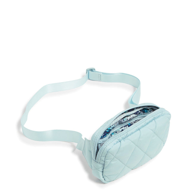 Essential Mini Belt Bag-Sea Salt Blue-Image 2-Vera Bradley