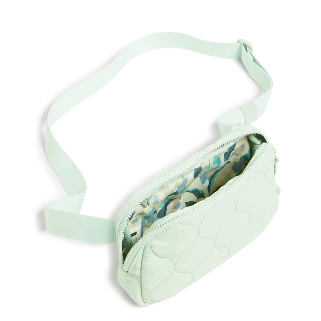 Featherweight Small Belt Bag-Calm Mint-Image 3-Vera Bradley