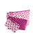 3 Pouch Organizer Set - Melissa Ditsy Pink - Image 1