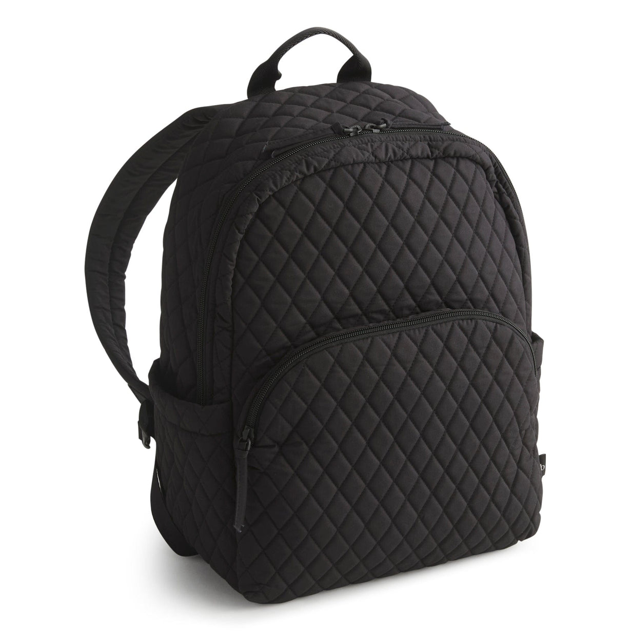 black backpack womens laptop Vera Bradley Outlet Cotton Essential Backpack