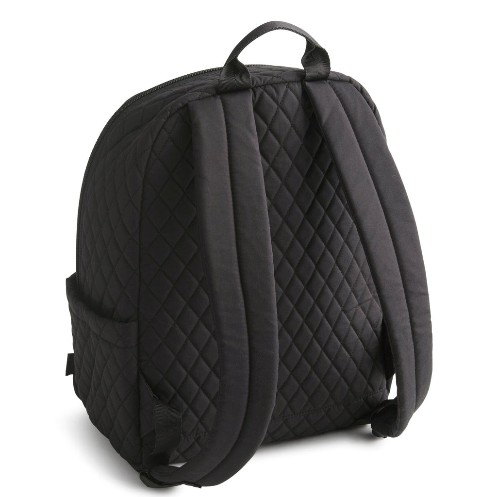 black quilted vera bradley square laptop backpack Outlet Essential Backpack - Cotton