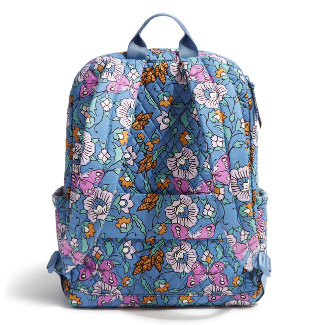 Outlet Essential Large Backpack-Wild Prairie-Image 4-Vera Bradley