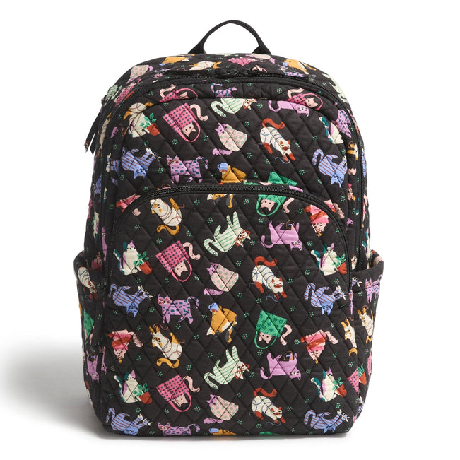 Outlet Essential Large Backpack-Herding Cats-Image 1-Vera Bradley