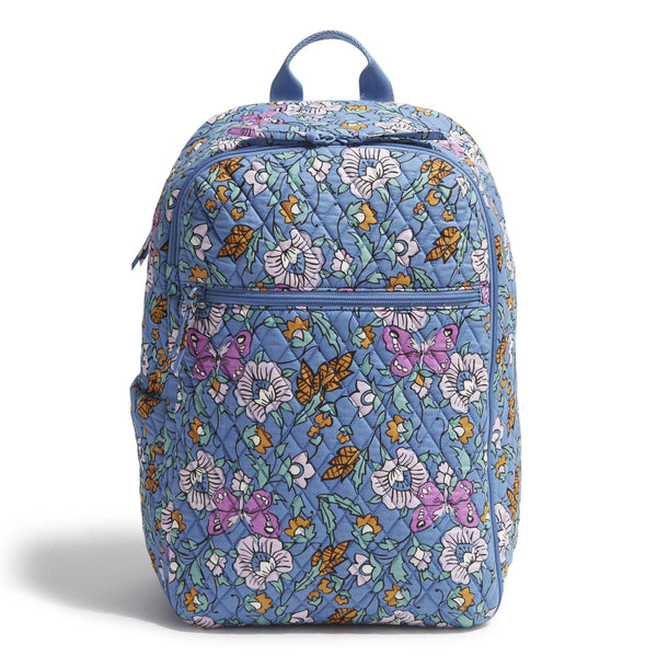Outlet Lay Flat Travel Backpack Cotton Vera Bradley – Vera