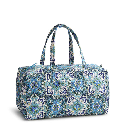 Vera Bradley Outlet Large Travel Duffel in Maritime Medallion