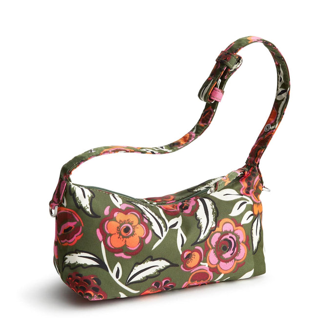 Roxbury Crescent Crossbody - Bubbly Flowers Green - Image 4
