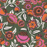 Roxbury Crescent Crossbody - Bubbly Flowers Green - Image 5