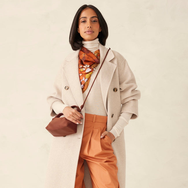 Roxbury Crescent Crossbody - Cinnamon - Image 2