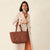 Small Hathaway Tote Bag - Cinnamon - Image 3