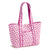 Hathaway Reversible Tote Bag - Melissa Ditsy Pink - Image 1
