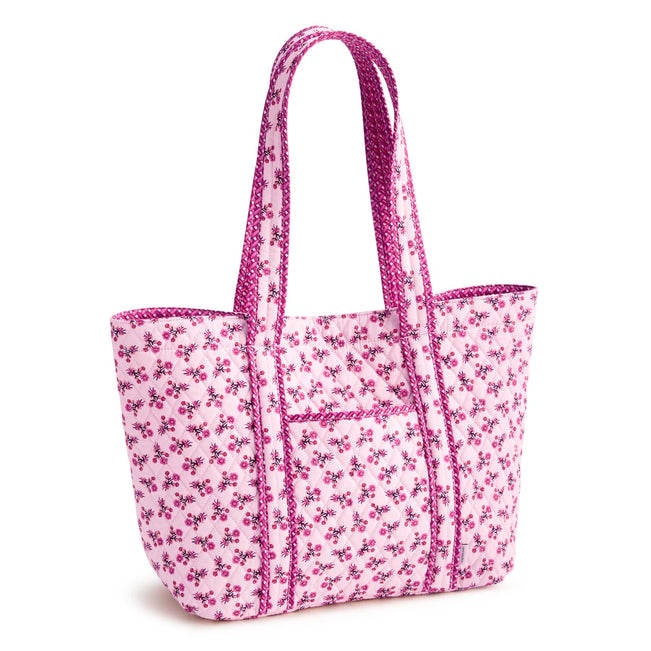 Hathaway Reversible Tote Bag - Melissa Ditsy Pink - Image 1