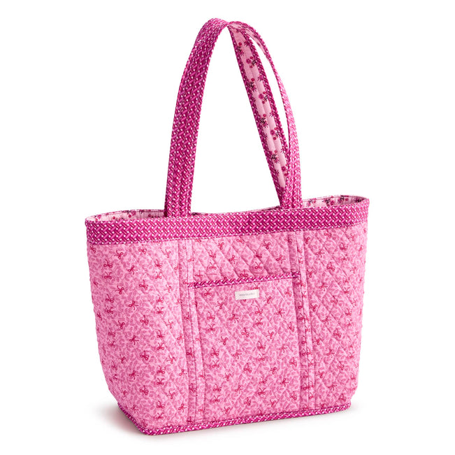Hathaway Reversible Tote Bag - Melissa Ditsy Pink - Image 4