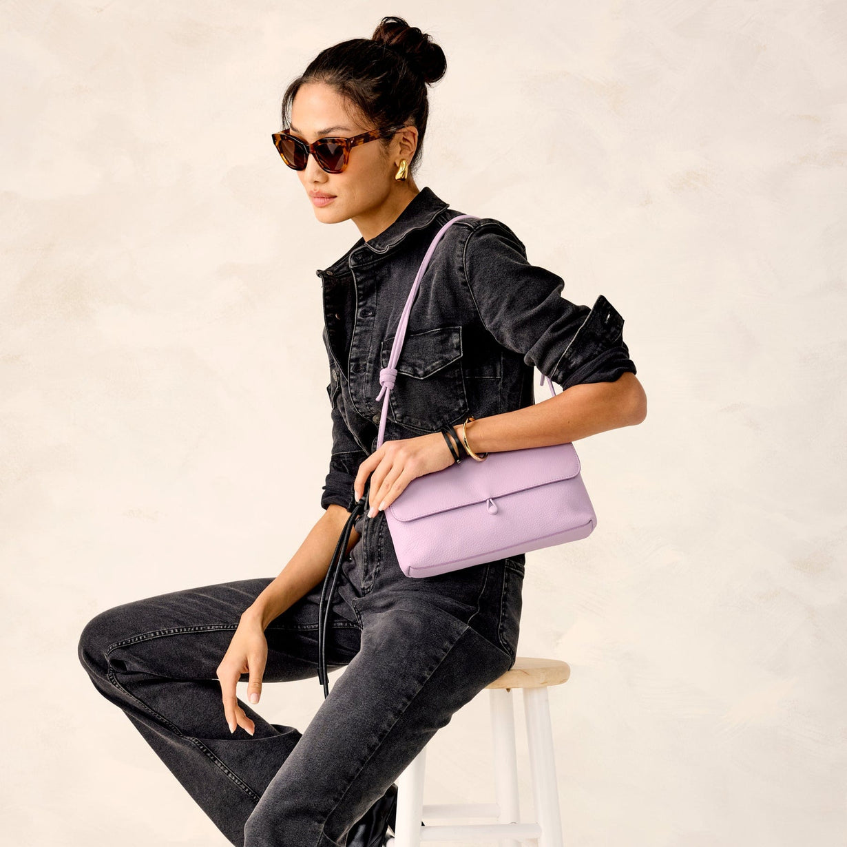 Andover Shoulder Bag - Leather | Vera Bradley – Vera Bradley