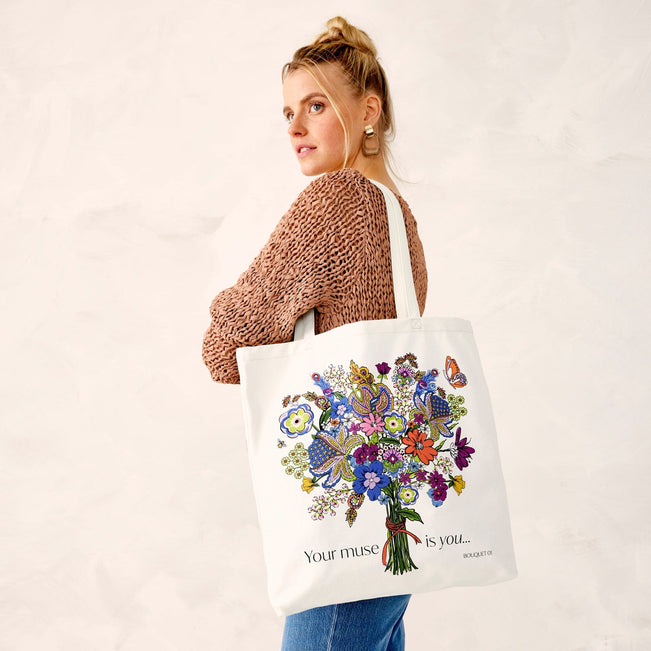 Woodlark Tote Bag - Bouquet No. 1 - Image 2