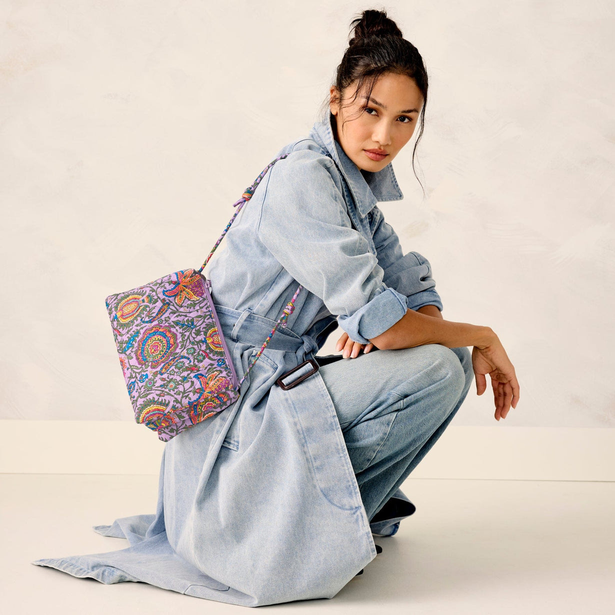 Foxbury Crossbody - Cotton | Vera Bradley – Vera Bradley Outlet Store