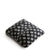 Plush Travel Blanket - Mini Flower Dot Black - Image 2