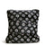 Plush Travel Blanket - Mini Flower Dot Black - Image 3