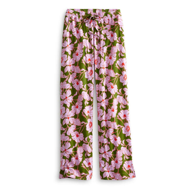Button-Down Pajama Set - Scattered Anemones Purple / Small - Image 4