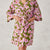 Knit Robe - Scattered Anemones Purple / XX Large - XXX Large - Image 3