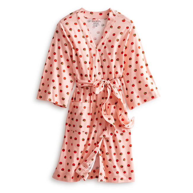 Knit Robe - Tiny Tomatoes Coral / XX Large - XXX Large - Image 1