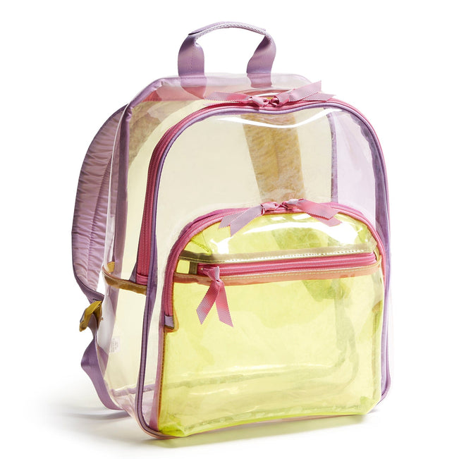 Clear Large Backpack-2024 Colorblock-Image 1-Vera Bradley
